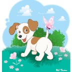 Dog & Butterfly - Affies